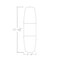 Skutchi Designs 45 in W, 166 in L, 29 in H, Engineered Wood Top, Grey HAR-ABOT-46X168-T-ELEC-XD01 - alternate 4
